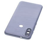 Replacement Back cover Glass Compatible with Motorola Moto E20 (XT2155 / 2021) (Gray)