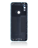 Replacement Back cover Glass Compatible with Motorola Moto E20 (XT2155 / 2021) (Blue)