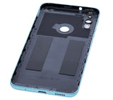 Replacement Back cover Glass Compatible with Motorola Moto E20 (XT2155 / 2021) (Blue)