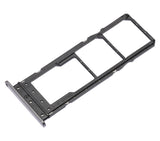 Replacement Dual Sim Card Tray Compatible with Motorola Moto E20 (XT2155 / 2021) (Gray)