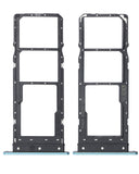 Replacement Dual Sim Card Tray Compatible with Motorola Moto E20 (XT2155 / 2021) (Green)