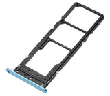 Replacement Dual Sim Card Tray Compatible with Motorola Moto E20 (XT2155 / 2021) (Green)