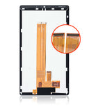 Replacement LCD Assembly Without Frame Compatible with Samsung Galaxy Tab A7 Lite 8.7" (2021) (T220) (WiFi Version) (Refurbished) (White)