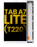 Replacement LCD Assembly Without Frame Compatible with Samsung Galaxy Tab A7 Lite 8.7" (2021) (T220) (WiFi Version) (Refurbished) (White)