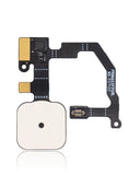 Replacement Fingerprint Reader With Flex Cable Compatible with Google Pixel 5A 5G (White)