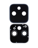 Replacement Back Camera Lens With Bracket Compatible with Google Pixel 5A 5G (Blue)