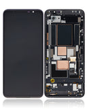 Replacement OLED Assembly With Frame Compatible with Asus ROG Phone 5 (ZS673KS) (Refurbished) (Phantom Black)