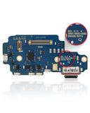 Replacement Charging Port Board With Sim Card Reader Compatible with Samsung Galaxy S22 Ultra 5G (US Version) (Premium)