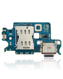 Replacement Charging Port Board With Sim Card Reader Compatible with Samsung Galaxy S22 5G (S901U) (US Version) (Premium)
