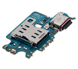 Replacement Charging Port Board With Sim Card Reader Compatible with Samsung Galaxy S22 5G (S901U) (US Version) (Premium)