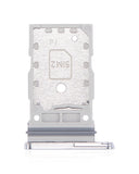 Replacement Dual Sim Card Tray Compatible with Samsung Galaxy S22 Ultra (White)
