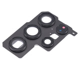 Replacement Back Camera Lens With Bezel Ring Compatible with Samsung Galaxy S22 Ultra (Phantom Black)