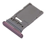 Replacement Single Sim Card Tray Compatible with Samsung Galaxy S22 Ultra 5G (Burgundy)