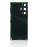 Replacement Back Cover Glass With Camera Lens Compatible with Samsung Galaxy S22 Ultra 5G (No Logo) (Aftermarket Plus) (Green)