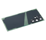 Replacement Back Cover Glass With Camera Lens Compatible with Samsung Galaxy S22 Ultra 5G (No Logo) (Aftermarket Plus) (Green)
