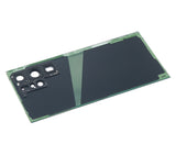 Replacement Back Cover Glass With Camera Lens Compatible with Samsung Galaxy S22 Ultra 5G (No Logo) (Aftermarket Plus) (Green)