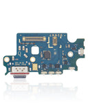 Replacement Charging Port Board With Sim Card Reader Compatible with Samsung Galaxy S22 Plus 5G (S906U) (US Version) (Premium)