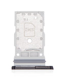 Replacement Dual Sim Card Tray Compatible with Samsung Galaxy S22 / S22 Plus (Phantom Black)