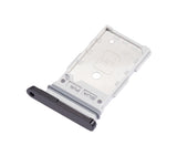 Replacement Dual Sim Card Tray Compatible with Samsung Galaxy S22 / S22 Plus (Phantom Black)