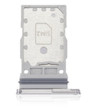 Replacement Dual Sim Card Tray Compatible with Samsung Galaxy S22 / S22 Plus (White)
