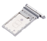 Replacement Dual Sim Card Tray Compatible with Samsung Galaxy S22 / S22 Plus (White)