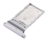 Replacement Dual Sim Card Tray Compatible with Samsung Galaxy S22 / S22 Plus (White)