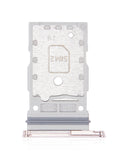 Replacement Dual Sim Card Tray Compatible with Samsung Galaxy S22 / S22 Plus (Pink Gold)