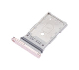 Replacement Dual Sim Card Tray Compatible with Samsung Galaxy S22 / S22 Plus (Pink Gold)