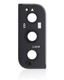Replacement Back Camera Lens With Bezel Ring Compatible with Samsung Galaxy S22 / S22 Plus (Phantom Black)
