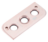 Replacement Back Camera Lens With Bezel Ring Compatible with Samsung Galaxy S22 / S22 Plus (Pink Gold)