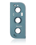 Replacement Back Camera Lens With Bezel Ring Compatible with Samsung Galaxy S22 / S22 Plus (Green)