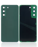 Replacement Back Cover Glass With Camera Lens Compatible with Samsung Galaxy S22 5G (No Logo) (Aftermarket Plus) (Green)