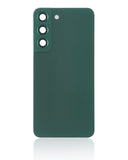 Replacement Back Cover Glass With Camera Lens Compatible with Samsung Galaxy S22 5G (No Logo) (Aftermarket Plus) (Green)