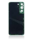 Replacement Back Cover Glass With Camera Lens Compatible with Samsung Galaxy S22 5G (No Logo) (Aftermarket Plus) (Sky Blue)