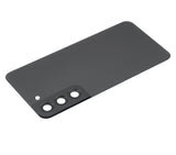 Replacement Back Cover Glass With Camera Lens Compatible with Samsung Galaxy S22 5G (No Logo) (Aftermarket Plus) (Graphite)