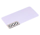 Replacement Back Cover Glass With Camera Lens Compatible with Samsung Galaxy S22 5G (No Logo) (Aftermarket Plus) (Violet)