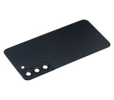 Replacement Back Cover Glass With Camera Lens Compatible with Samsung Galaxy S22 Plus 5G (No Logo) (Aftermarket Plus) (Phantom Black)