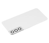 Replacement Back Cover Glass With Camera Lens Compatible with Samsung Galaxy S22 Plus 5G (No Logo) (Aftermarket Plus) (White)