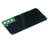Replacement Back Cover Glass With Camera Lens Compatible with Samsung Galaxy S22 Plus 5G (No Logo) (Aftermarket Plus) (Sky Blue)