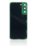 Replacement Back Cover Glass With Camera Lens Compatible with Samsung Galaxy S22 Plus 5G (No Logo) (Aftermarket Plus) (Graphite)