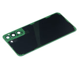 Replacement Back Cover Glass With Camera Lens Compatible with Samsung Galaxy S22 Plus 5G (No Logo) (Aftermarket Plus) (Graphite)