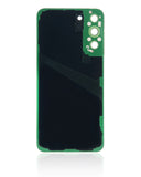 Replacement Back Cover Glass With Camera Lens Compatible with Samsung Galaxy S22 Plus 5G (No Logo) (Aftermarket Plus) (Pink Gold)