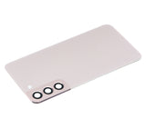 Replacement Back Cover Glass With Camera Lens Compatible with Samsung Galaxy S22 Plus 5G (No Logo) (Aftermarket Plus) (Pink Gold)