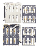 Replacement Sim Card Reader Compatible with Motorola Edge 5G (XT2141 / 2021) / Huawei P30 (2 Piece Set)