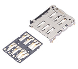 Replacement Sim Card Reader Compatible with Motorola Edge 5G (XT2141 / 2021) / Huawei P30 (2 Piece Set)