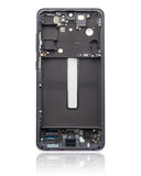 Replacement OLED Assembly With Frame Compatible with Samsung Galaxy S21 FE 5G (US & International Version) (Refurbished) (Graphite)