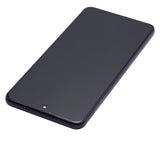 Replacement OLED Assembly With Frame Compatible with Samsung Galaxy S21 FE 5G (US & International Version) (Refurbished) (Graphite)
