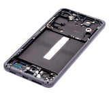 Replacement OLED Assembly With Frame Compatible with Samsung Galaxy S21 FE 5G (US & International Version) (Refurbished) (Graphite)
