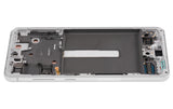 Replacement OLED Assembly With Frame Compatible with Samsung Galaxy S21 FE 5G (US & International) (Refurbished) (White)