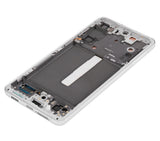 Replacement OLED Assembly With Frame Compatible with Samsung Galaxy S21 FE 5G (US & International) (Refurbished) (White)